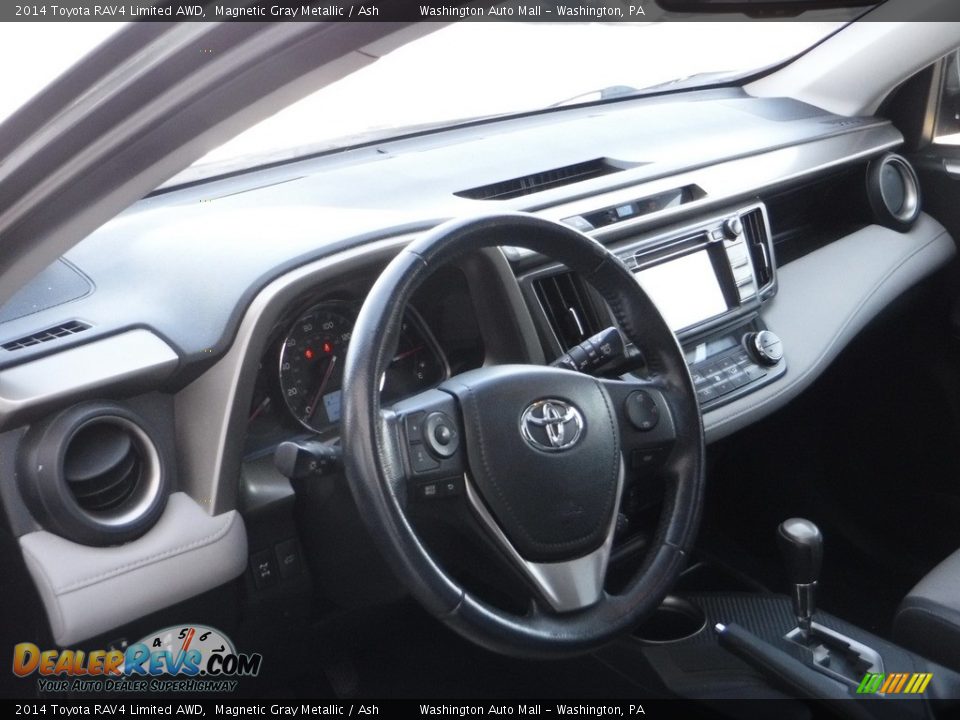 2014 Toyota RAV4 Limited AWD Magnetic Gray Metallic / Ash Photo #13