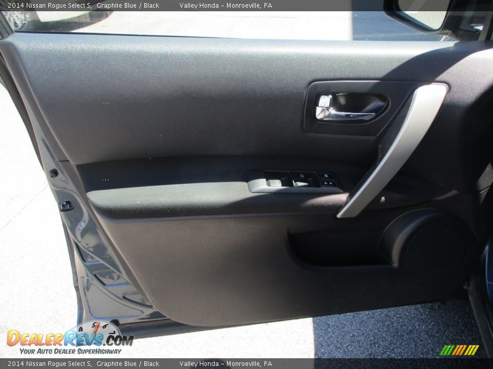 2014 Nissan Rogue Select S Graphite Blue / Black Photo #11