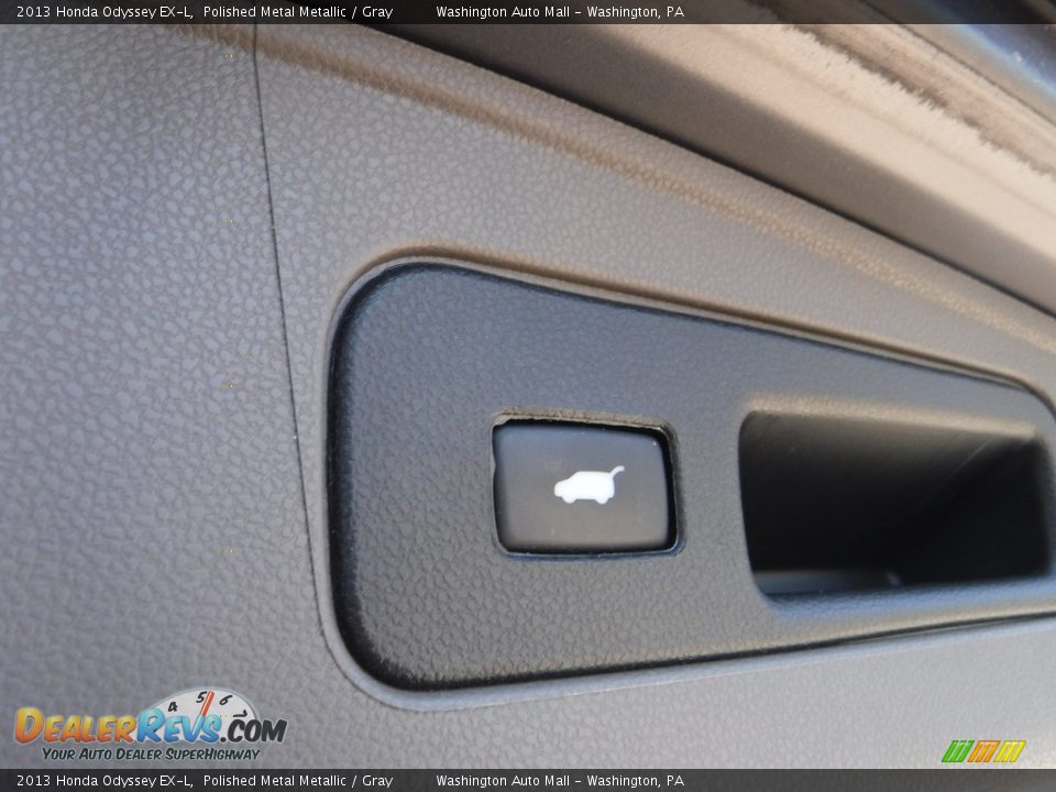 2013 Honda Odyssey EX-L Polished Metal Metallic / Gray Photo #28