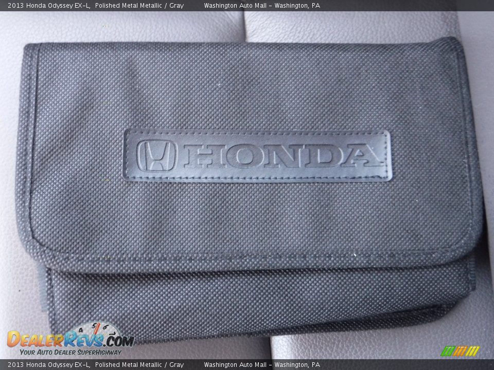 2013 Honda Odyssey EX-L Polished Metal Metallic / Gray Photo #30
