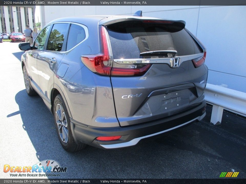 2020 Honda CR-V EX AWD Modern Steel Metallic / Black Photo #3