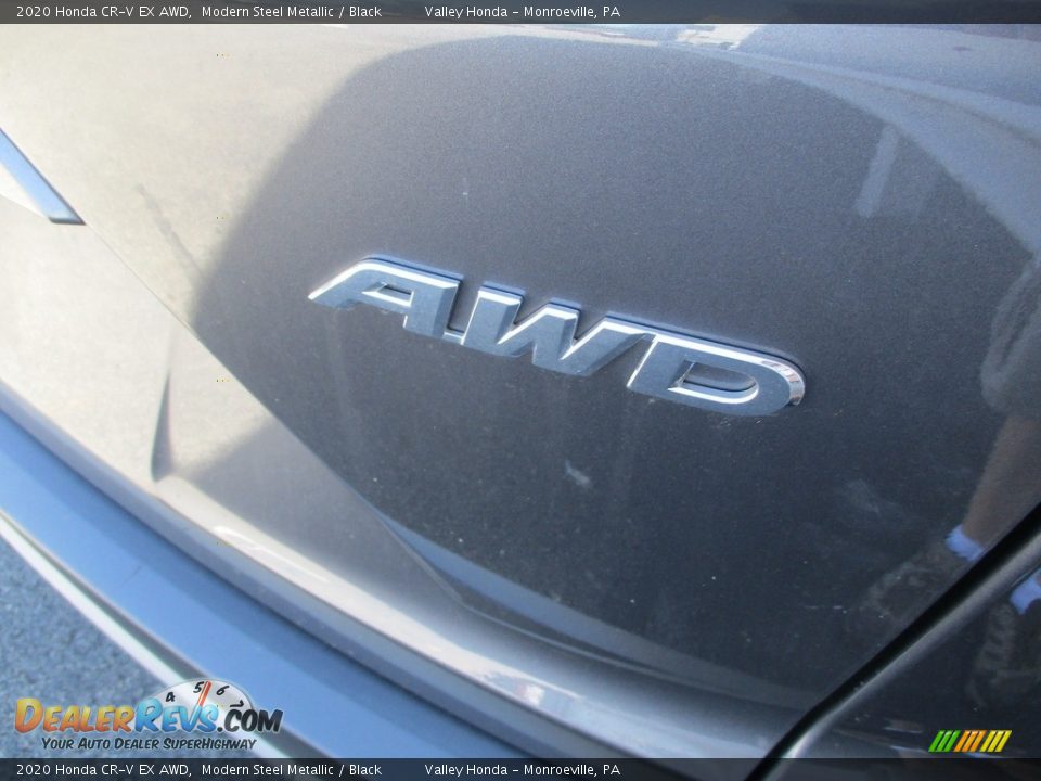 2020 Honda CR-V EX AWD Modern Steel Metallic / Black Photo #6