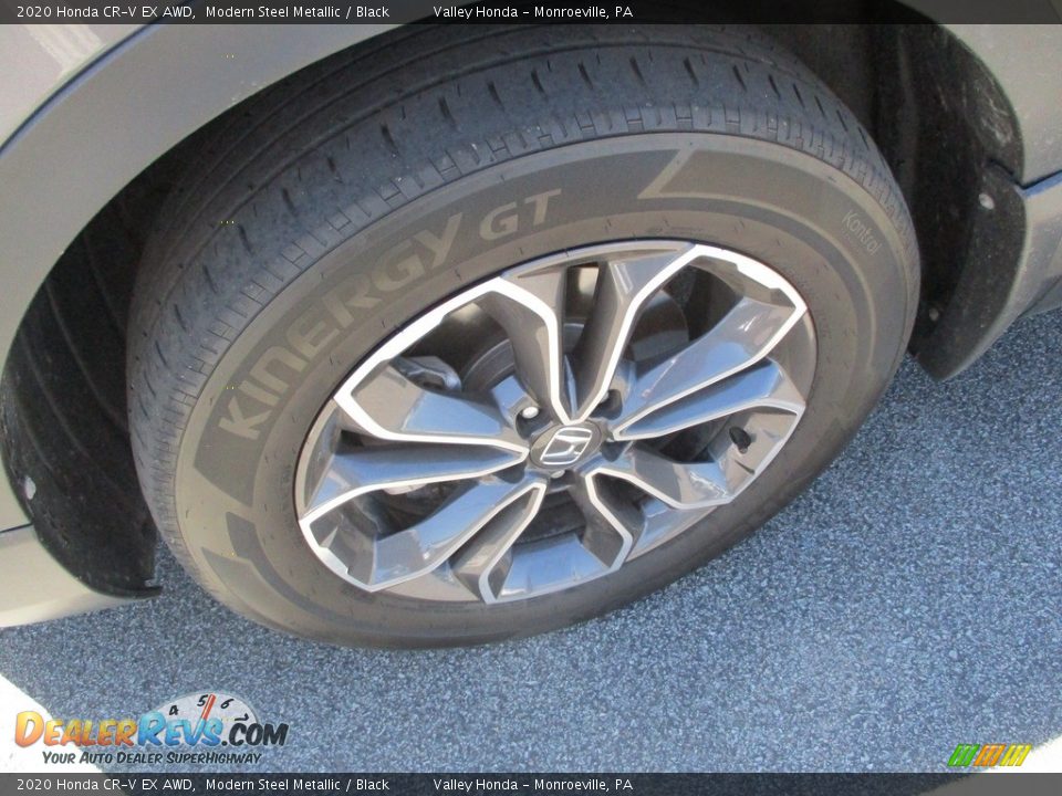 2020 Honda CR-V EX AWD Modern Steel Metallic / Black Photo #10