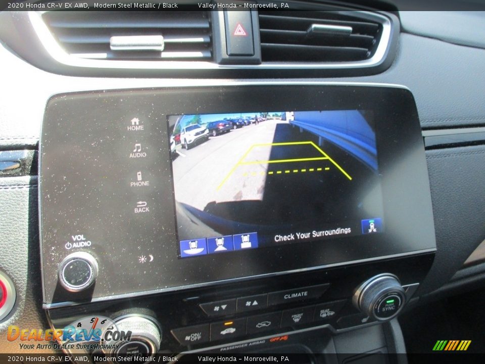 2020 Honda CR-V EX AWD Modern Steel Metallic / Black Photo #17