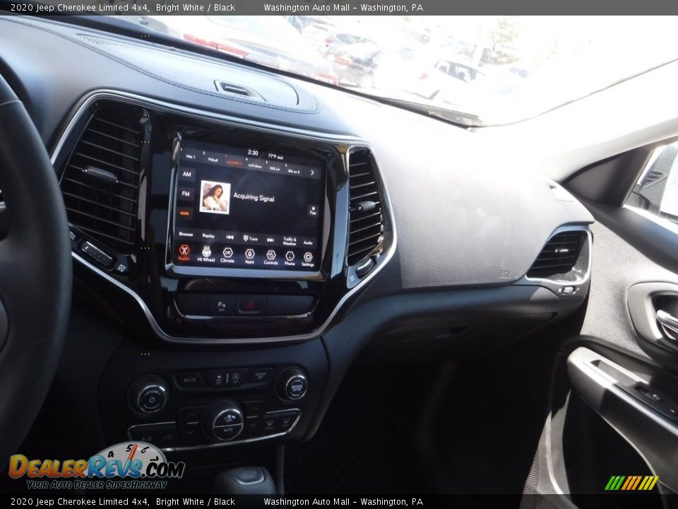 2020 Jeep Cherokee Limited 4x4 Bright White / Black Photo #21