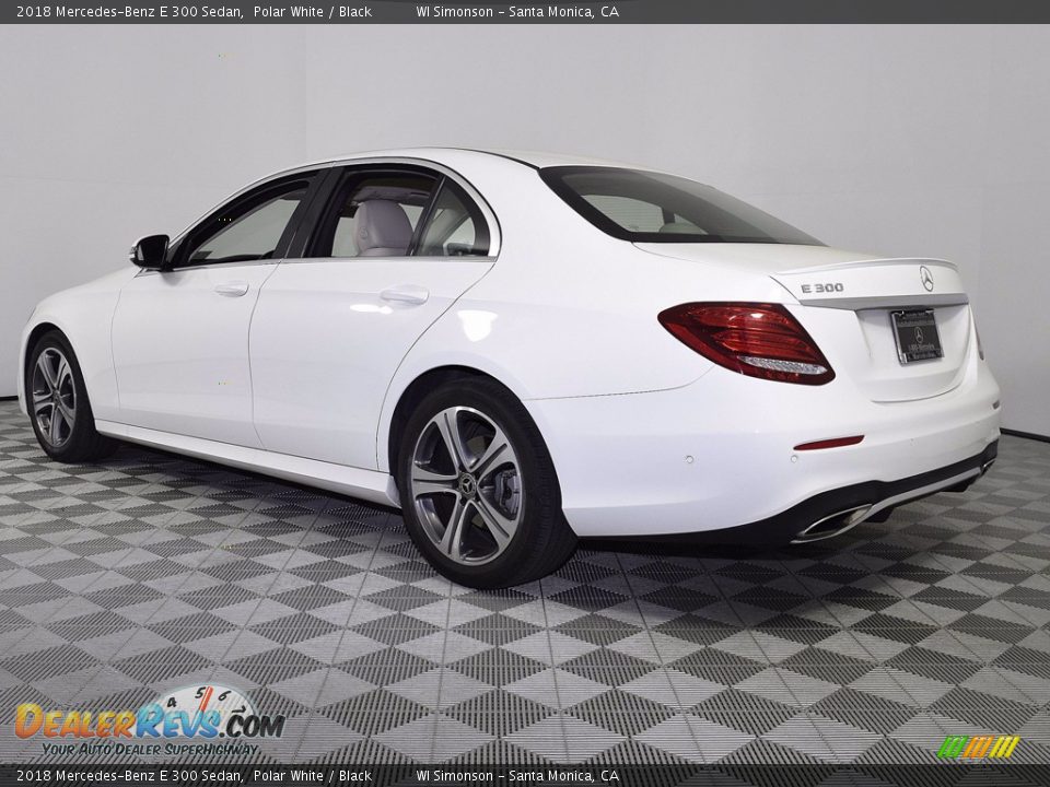 2018 Mercedes-Benz E 300 Sedan Polar White / Black Photo #4