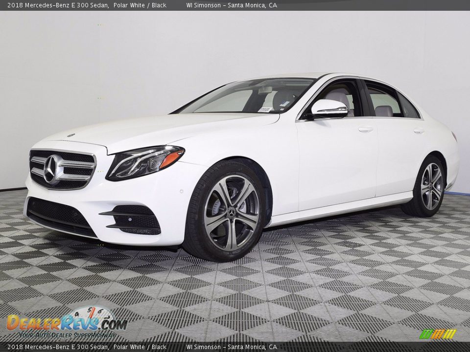 2018 Mercedes-Benz E 300 Sedan Polar White / Black Photo #6