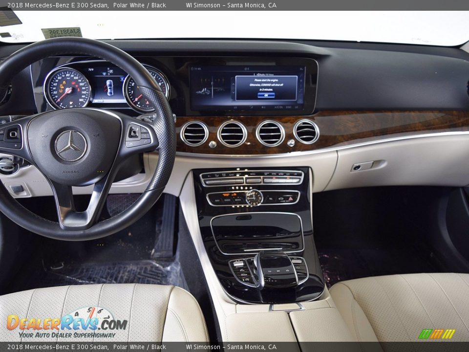 2018 Mercedes-Benz E 300 Sedan Polar White / Black Photo #10