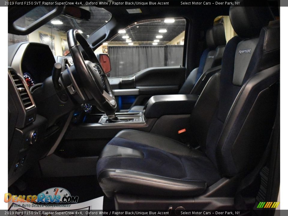 Front Seat of 2019 Ford F150 SVT Raptor SuperCrew 4x4 Photo #14