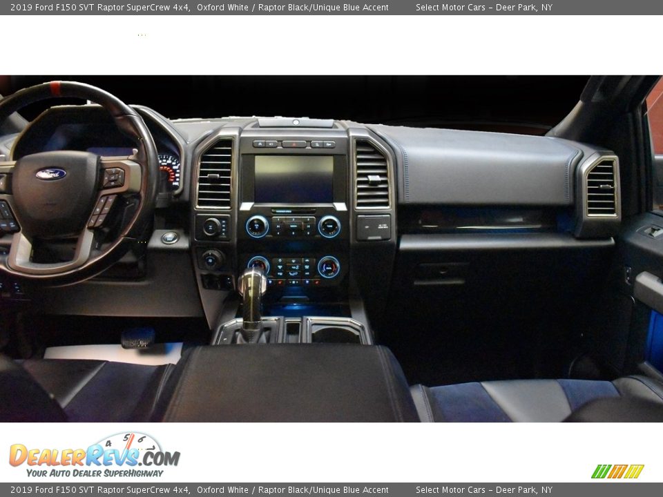 Dashboard of 2019 Ford F150 SVT Raptor SuperCrew 4x4 Photo #21