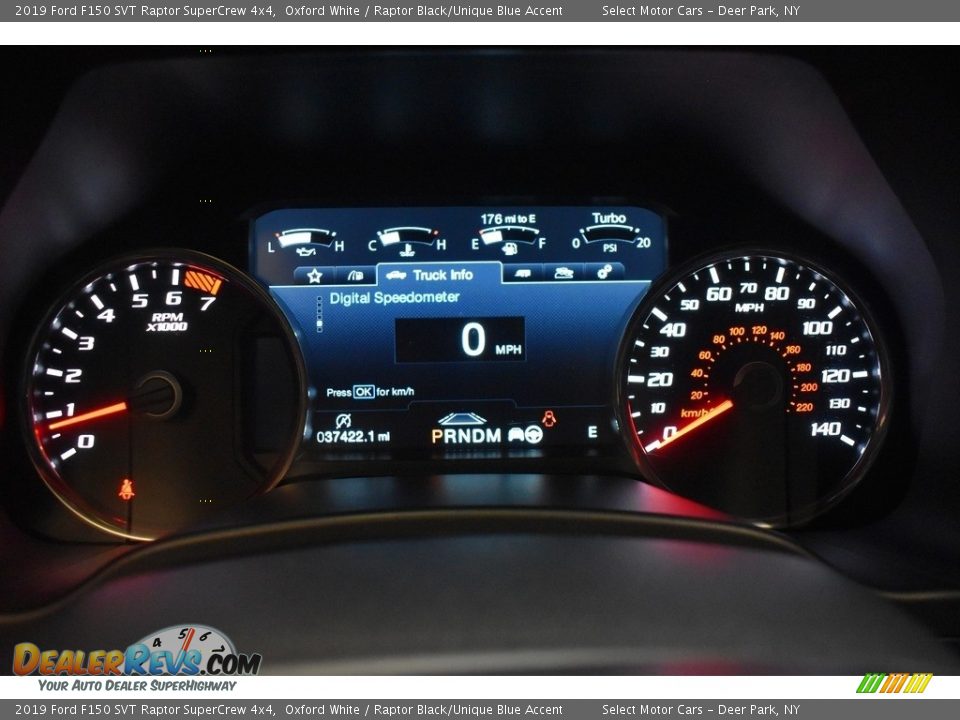 2019 Ford F150 SVT Raptor SuperCrew 4x4 Gauges Photo #26