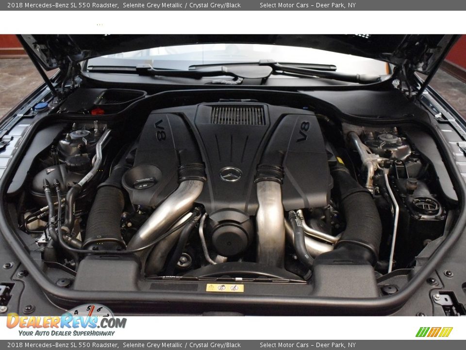 2018 Mercedes-Benz SL 550 Roadster 4.7 Liter DI biturbo DOHC 32-Valve VVT V8 Engine Photo #22