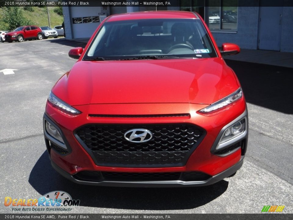 2018 Hyundai Kona SE AWD Pulse Red / Black Photo #4