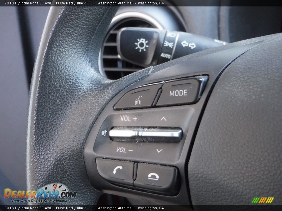 2018 Hyundai Kona SE AWD Steering Wheel Photo #19