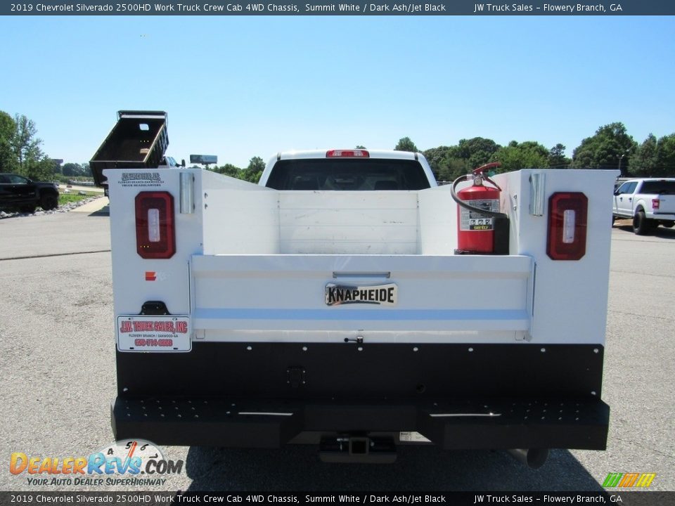 2019 Chevrolet Silverado 2500HD Work Truck Crew Cab 4WD Chassis Summit White / Dark Ash/Jet Black Photo #4