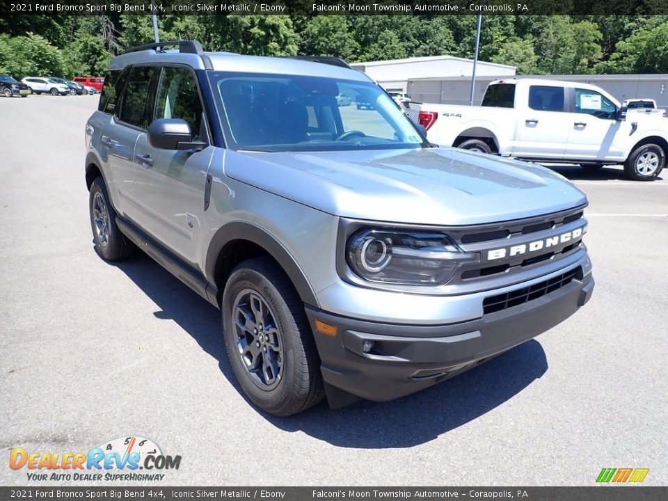 Front 3/4 View of 2021 Ford Bronco Sport Big Bend 4x4 Photo #3