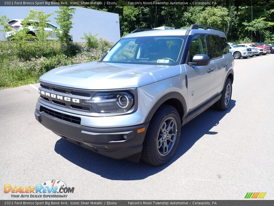 Iconic Silver Metallic 2021 Ford Bronco Sport Big Bend 4x4 Photo #5