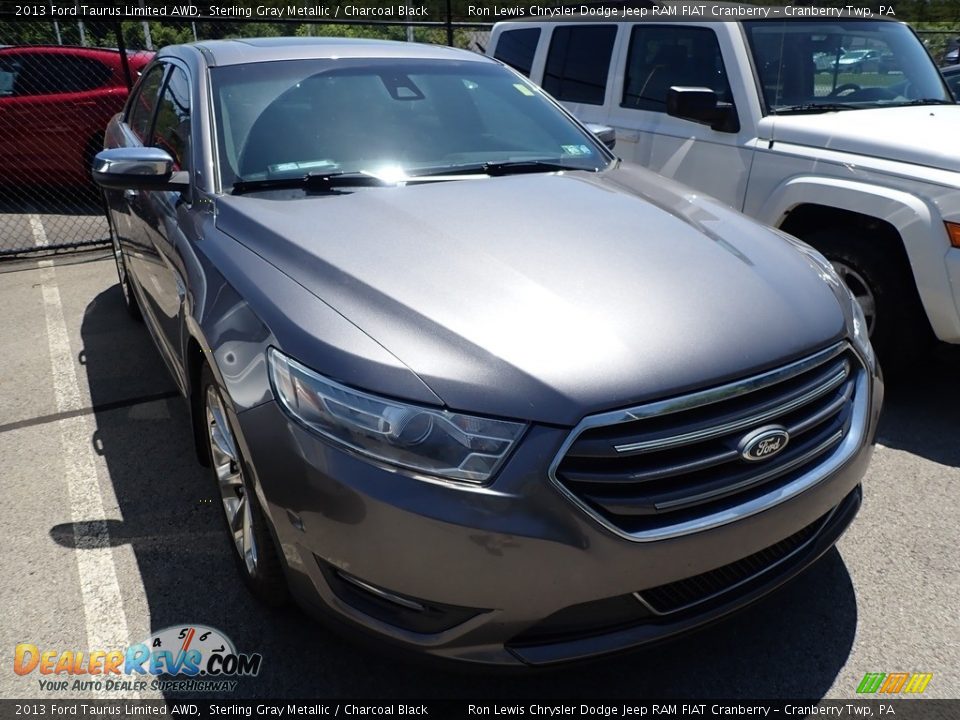 2013 Ford Taurus Limited AWD Sterling Gray Metallic / Charcoal Black Photo #2