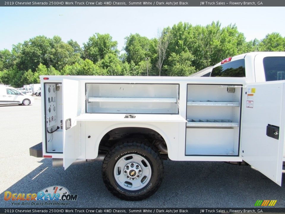 2019 Chevrolet Silverado 2500HD Work Truck Crew Cab 4WD Chassis Summit White / Dark Ash/Jet Black Photo #21