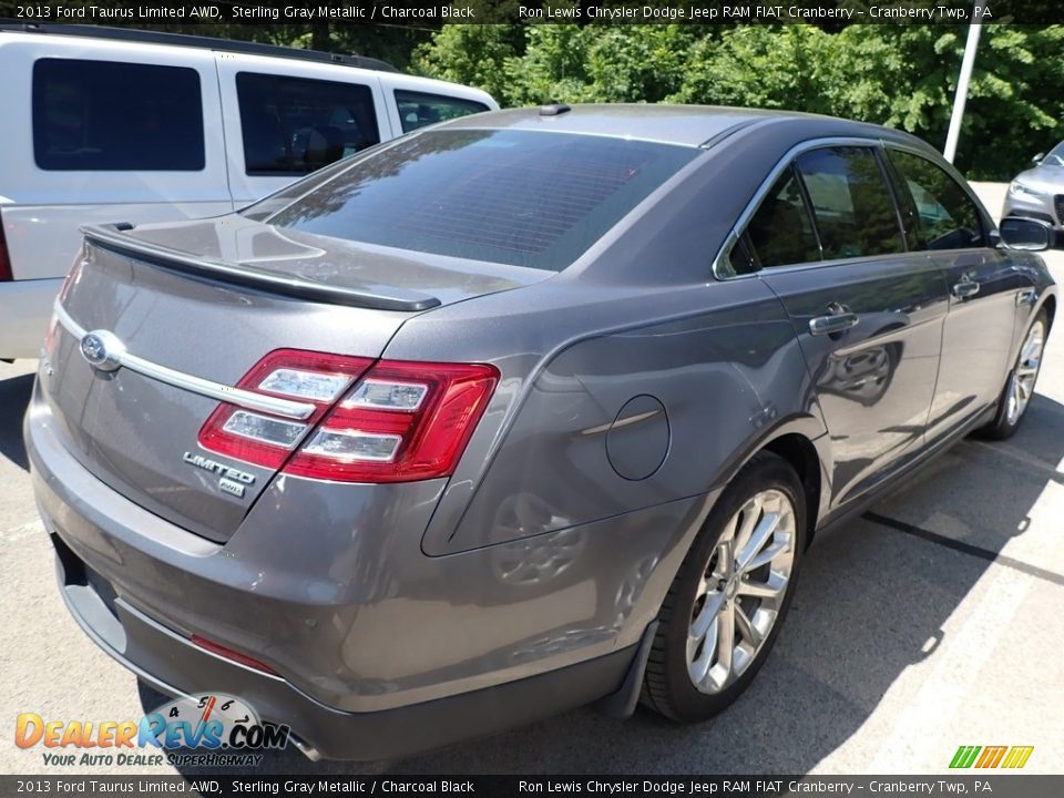 2013 Ford Taurus Limited AWD Sterling Gray Metallic / Charcoal Black Photo #4