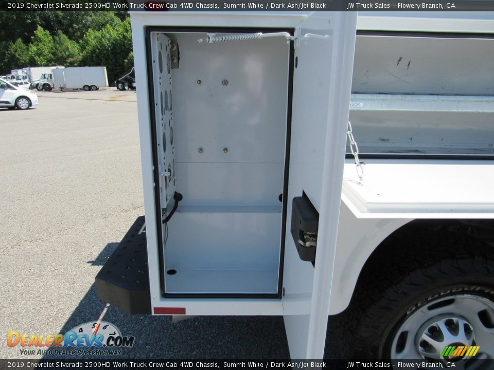 2019 Chevrolet Silverado 2500HD Work Truck Crew Cab 4WD Chassis Summit White / Dark Ash/Jet Black Photo #22