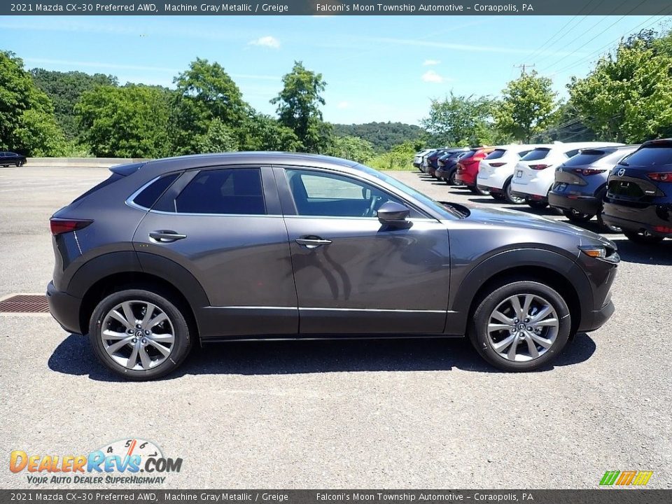 Machine Gray Metallic 2021 Mazda CX-30 Preferred AWD Photo #1