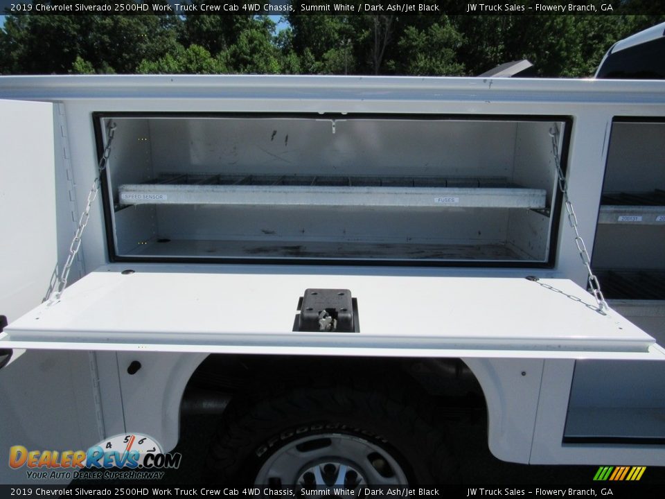 2019 Chevrolet Silverado 2500HD Work Truck Crew Cab 4WD Chassis Summit White / Dark Ash/Jet Black Photo #23
