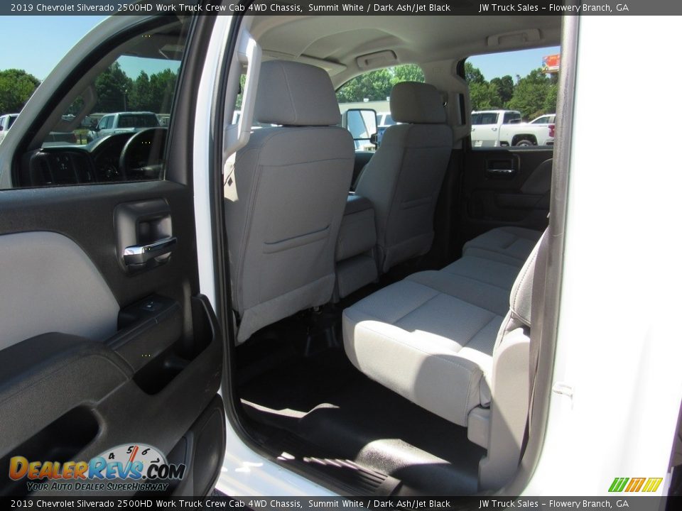 2019 Chevrolet Silverado 2500HD Work Truck Crew Cab 4WD Chassis Summit White / Dark Ash/Jet Black Photo #35