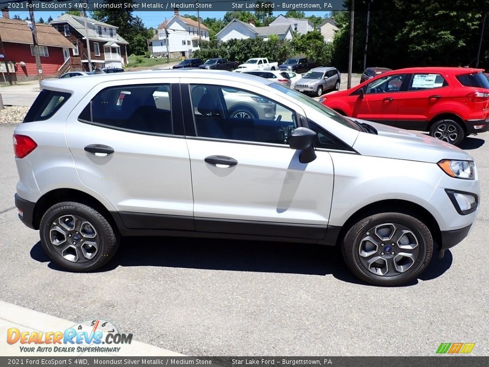 Moondust Silver Metallic 2021 Ford EcoSport S 4WD Photo #7