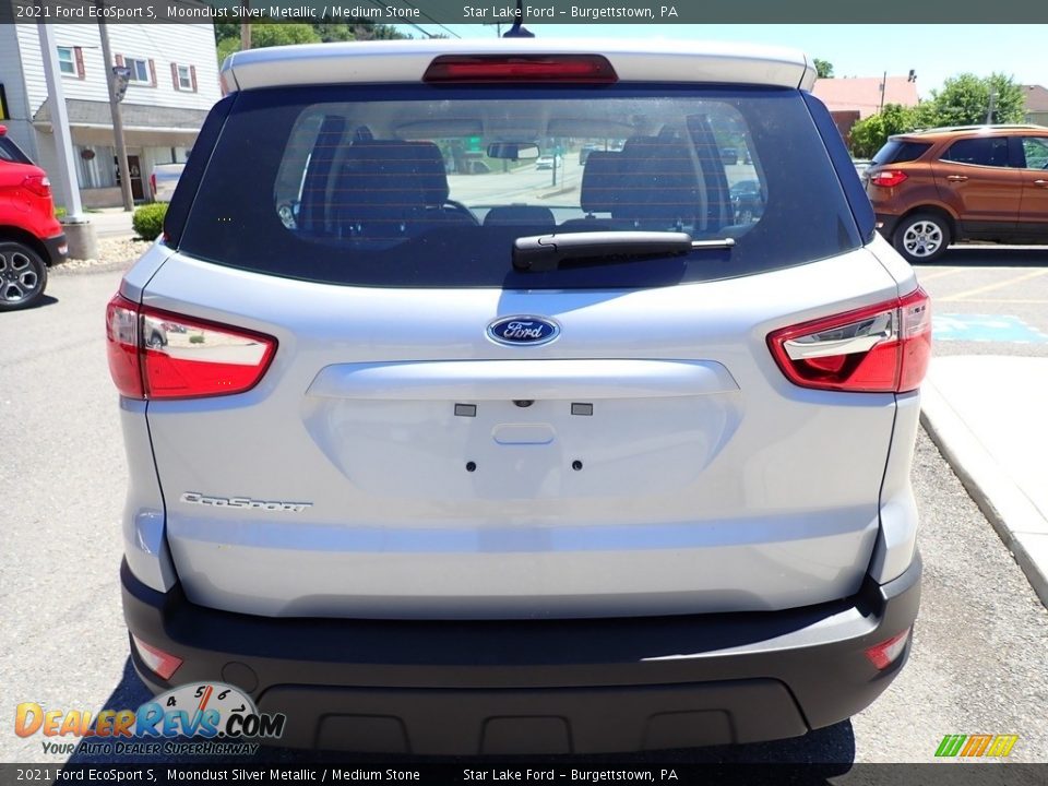 2021 Ford EcoSport S Moondust Silver Metallic / Medium Stone Photo #4