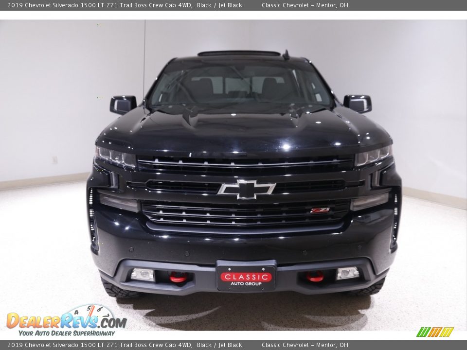 2019 Chevrolet Silverado 1500 LT Z71 Trail Boss Crew Cab 4WD Black / Jet Black Photo #2