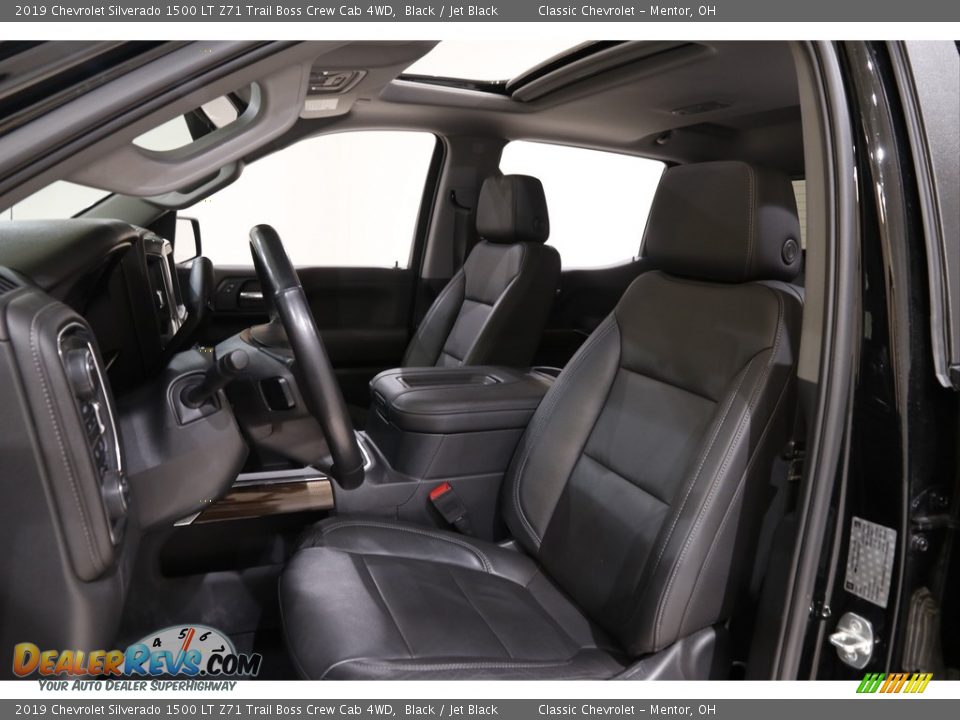 2019 Chevrolet Silverado 1500 LT Z71 Trail Boss Crew Cab 4WD Black / Jet Black Photo #5