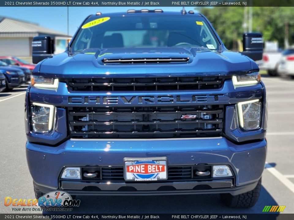 2021 Chevrolet Silverado 3500HD LT Crew Cab 4x4 Northsky Blue Metallic / Jet Black Photo #18