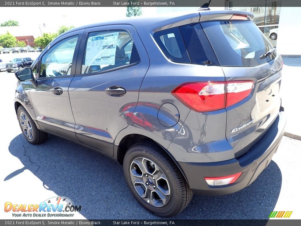 2021 Ford EcoSport S Smoke Metallic / Ebony Black Photo #3