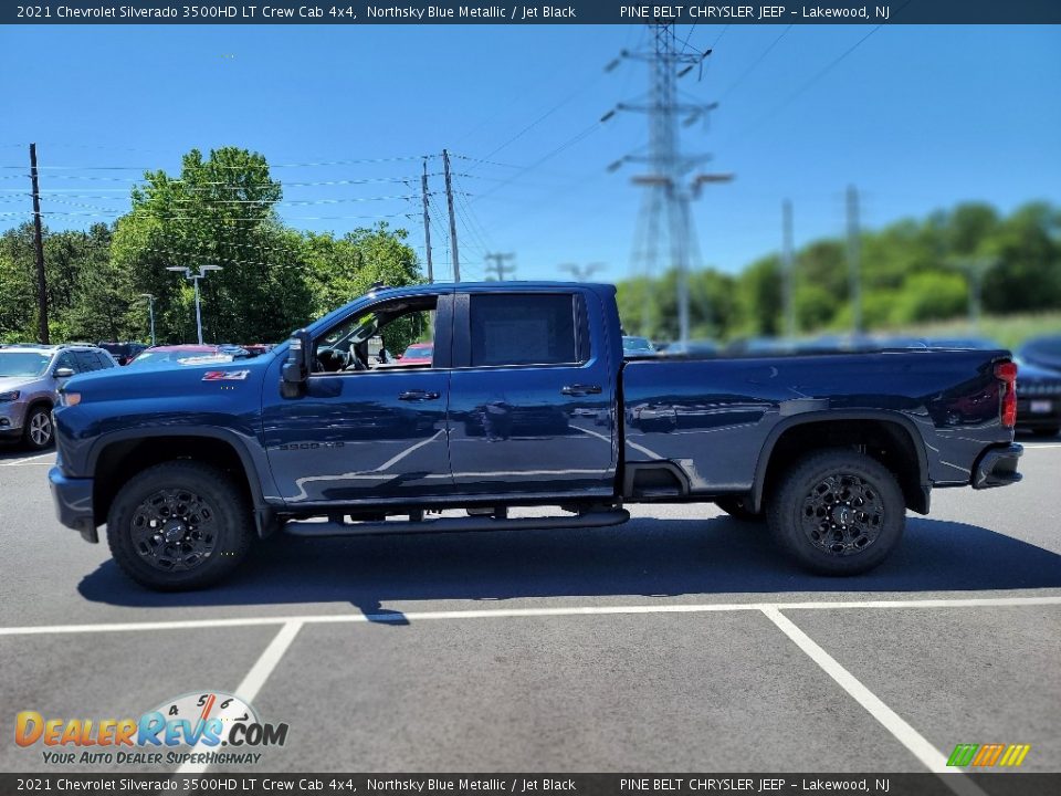 2021 Chevrolet Silverado 3500HD LT Crew Cab 4x4 Northsky Blue Metallic / Jet Black Photo #19