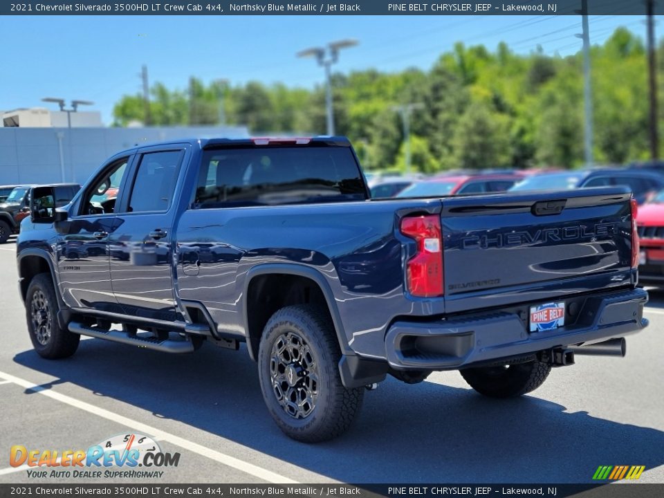 2021 Chevrolet Silverado 3500HD LT Crew Cab 4x4 Northsky Blue Metallic / Jet Black Photo #20