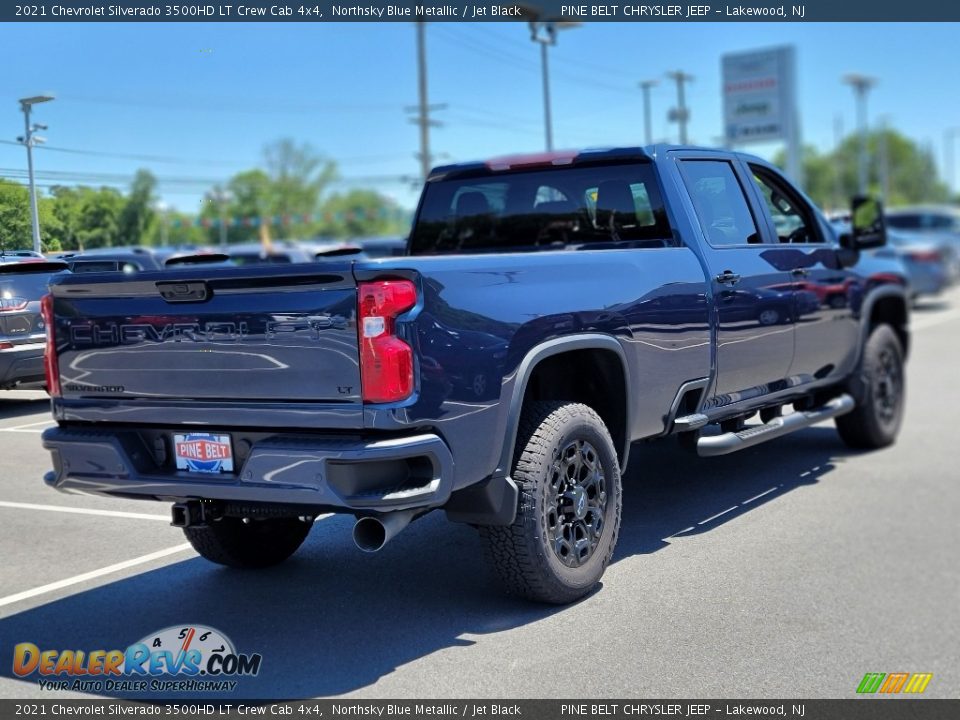 2021 Chevrolet Silverado 3500HD LT Crew Cab 4x4 Northsky Blue Metallic / Jet Black Photo #22