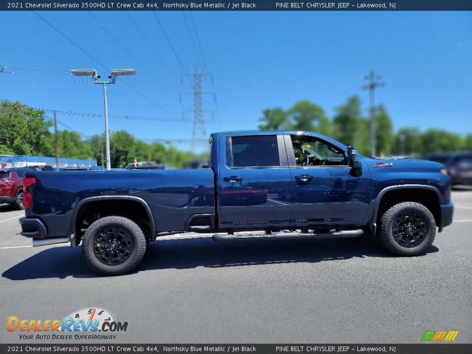 2021 Chevrolet Silverado 3500HD LT Crew Cab 4x4 Northsky Blue Metallic / Jet Black Photo #23