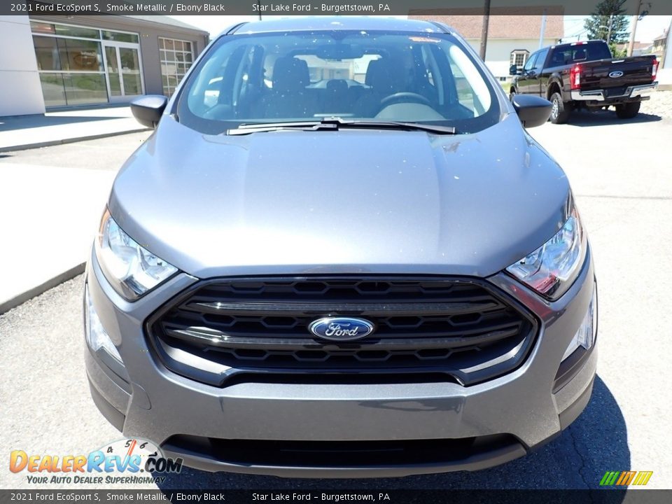 2021 Ford EcoSport S Smoke Metallic / Ebony Black Photo #9