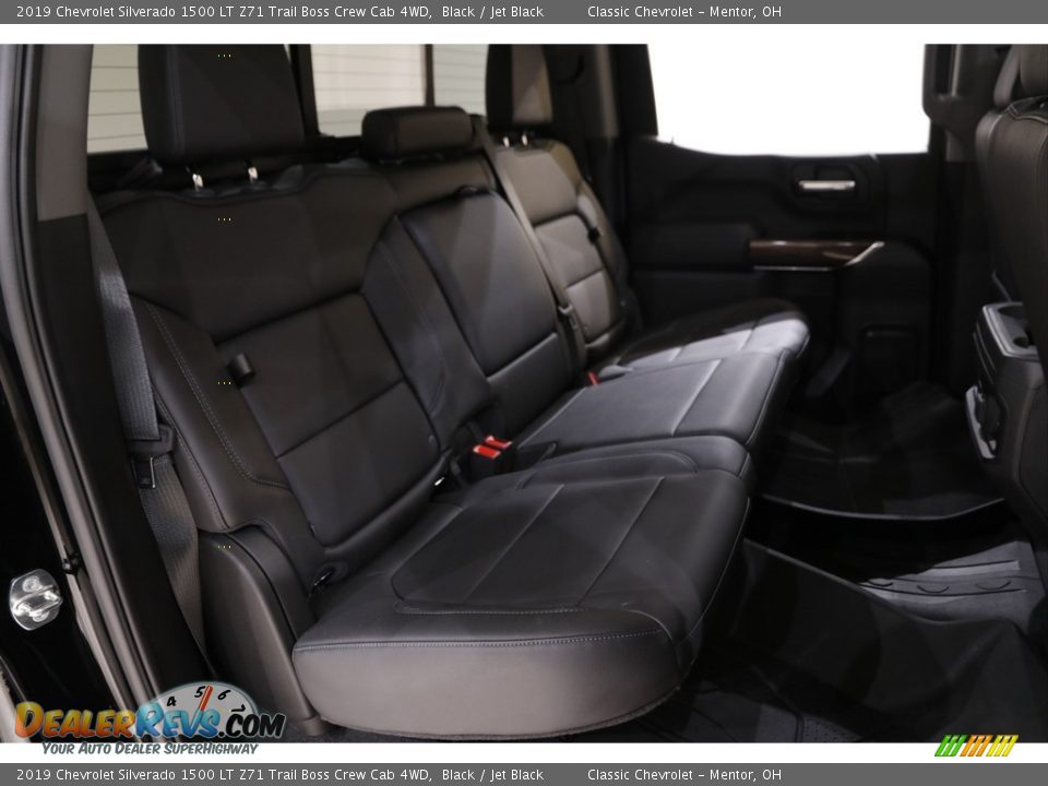 2019 Chevrolet Silverado 1500 LT Z71 Trail Boss Crew Cab 4WD Black / Jet Black Photo #17