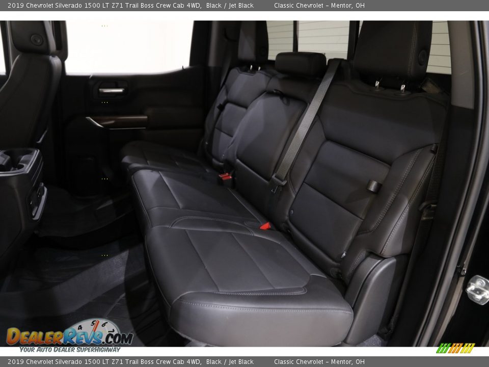 2019 Chevrolet Silverado 1500 LT Z71 Trail Boss Crew Cab 4WD Black / Jet Black Photo #18