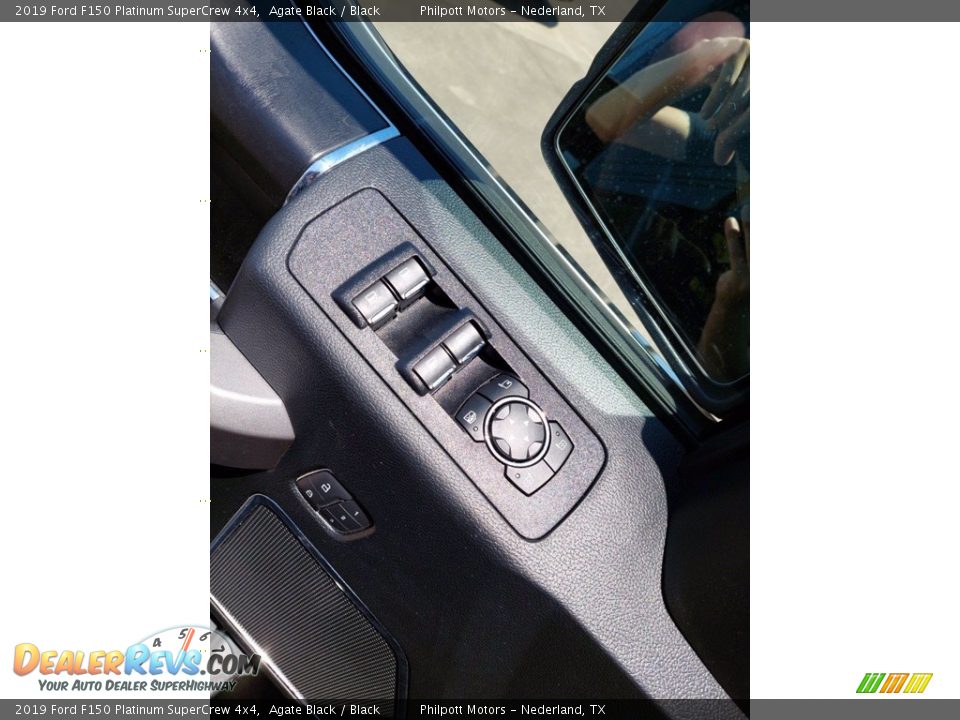 2019 Ford F150 Platinum SuperCrew 4x4 Agate Black / Black Photo #14