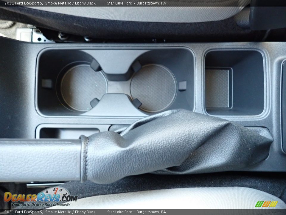 2021 Ford EcoSport S Smoke Metallic / Ebony Black Photo #16