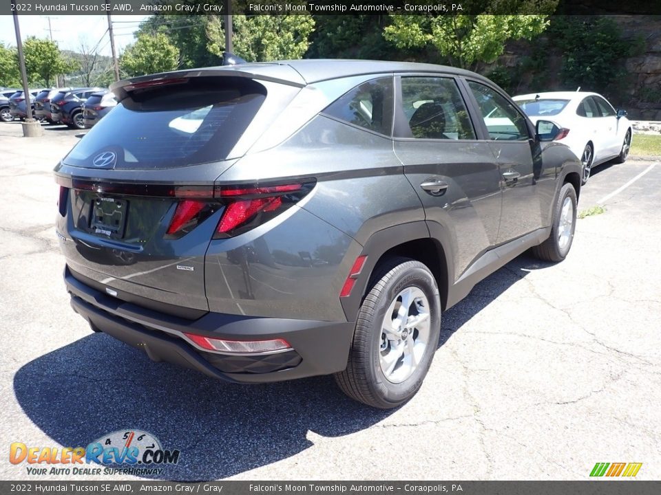 2022 Hyundai Tucson SE AWD Amazon Gray / Gray Photo #2