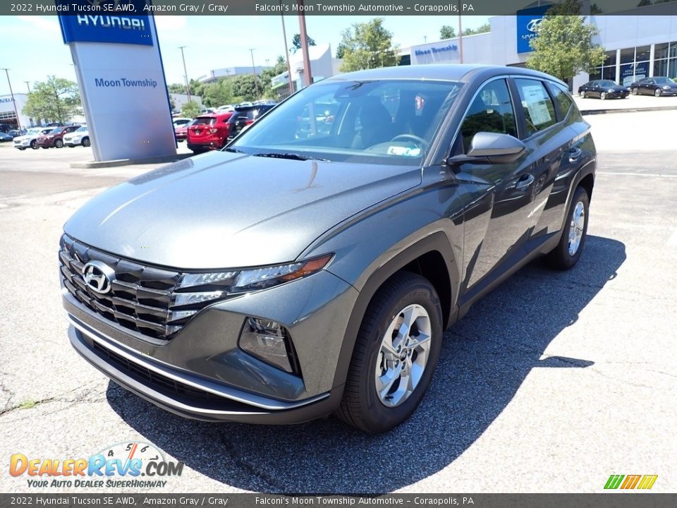 2022 Hyundai Tucson SE AWD Amazon Gray / Gray Photo #5