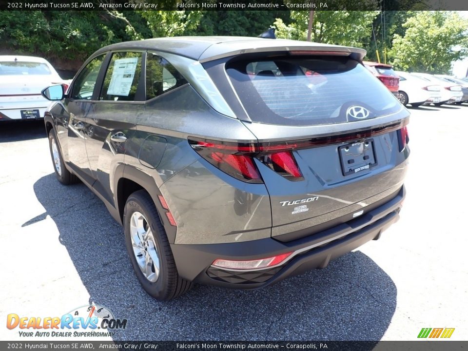 2022 Hyundai Tucson SE AWD Amazon Gray / Gray Photo #7