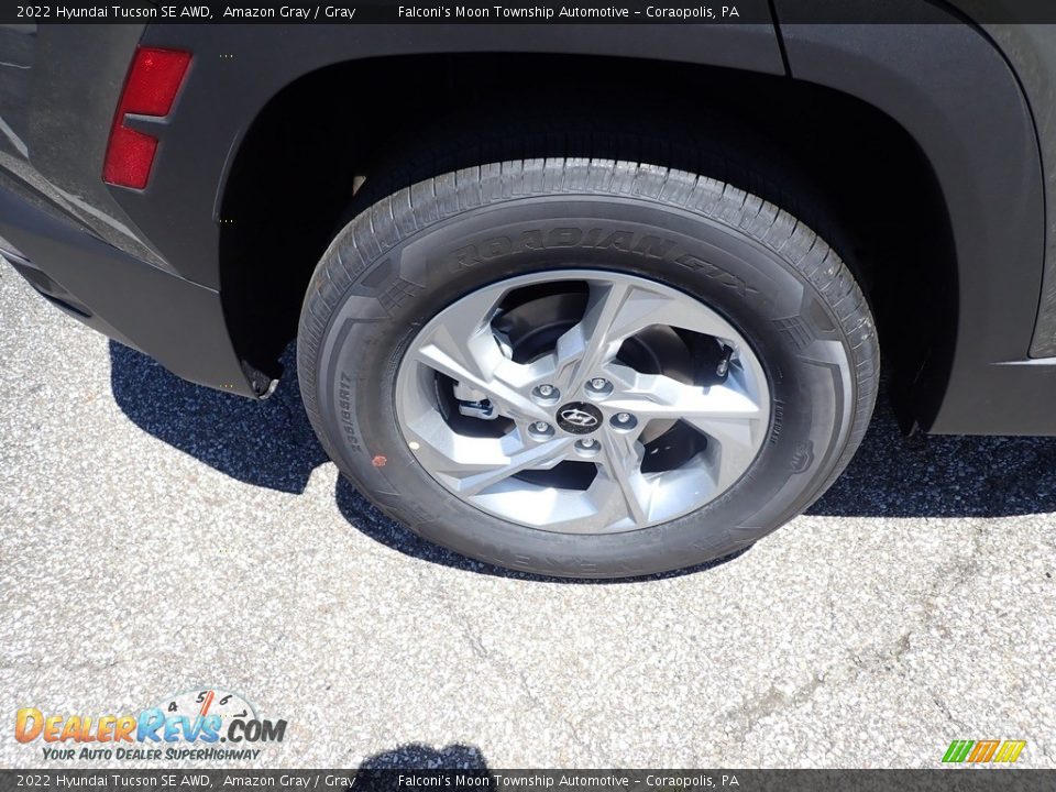 2022 Hyundai Tucson SE AWD Amazon Gray / Gray Photo #9