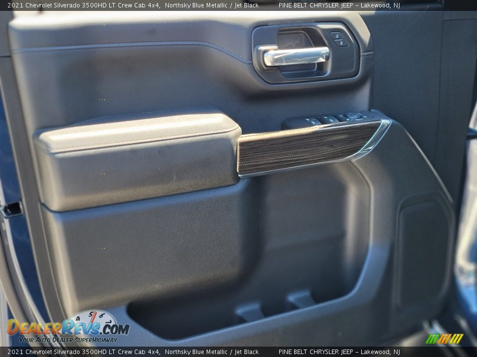 2021 Chevrolet Silverado 3500HD LT Crew Cab 4x4 Northsky Blue Metallic / Jet Black Photo #36