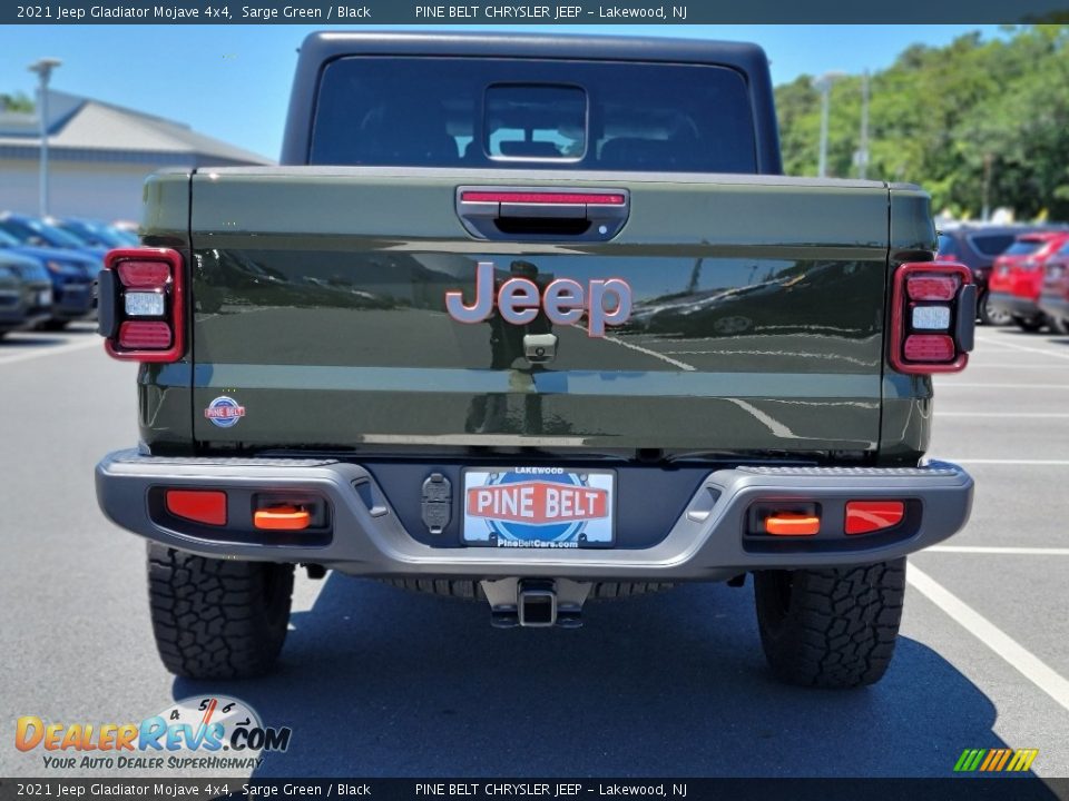 2021 Jeep Gladiator Mojave 4x4 Sarge Green / Black Photo #7