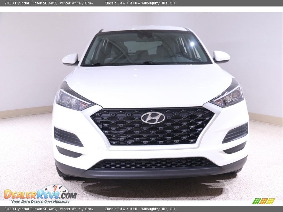 2020 Hyundai Tucson SE AWD Winter White / Gray Photo #2